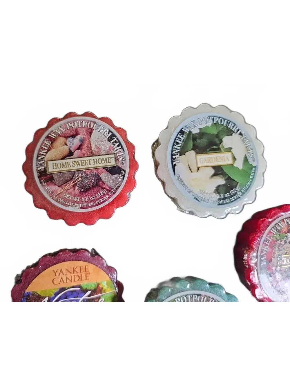 5 Vintage Yankee Candle Wax Potpourri Tarts Various Scents